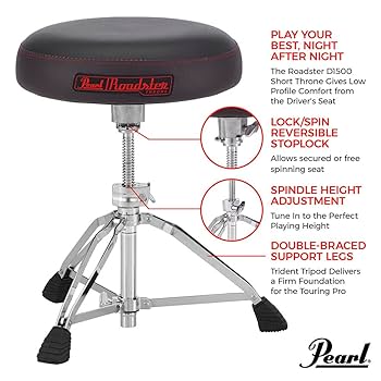 Amazon.co.jp: Pearl パール Roadsterドラムスローン